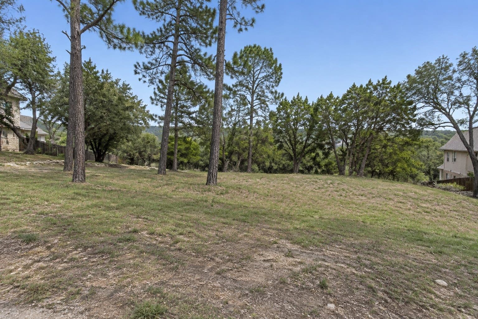 Undeveloped residential lot in Austin