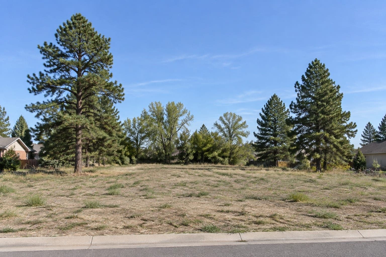Undeveloped residential lot in Denver